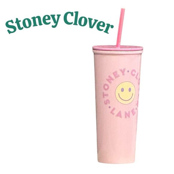 Stoney Clover Pink Tumbler with Straw - Picture 6 of 9